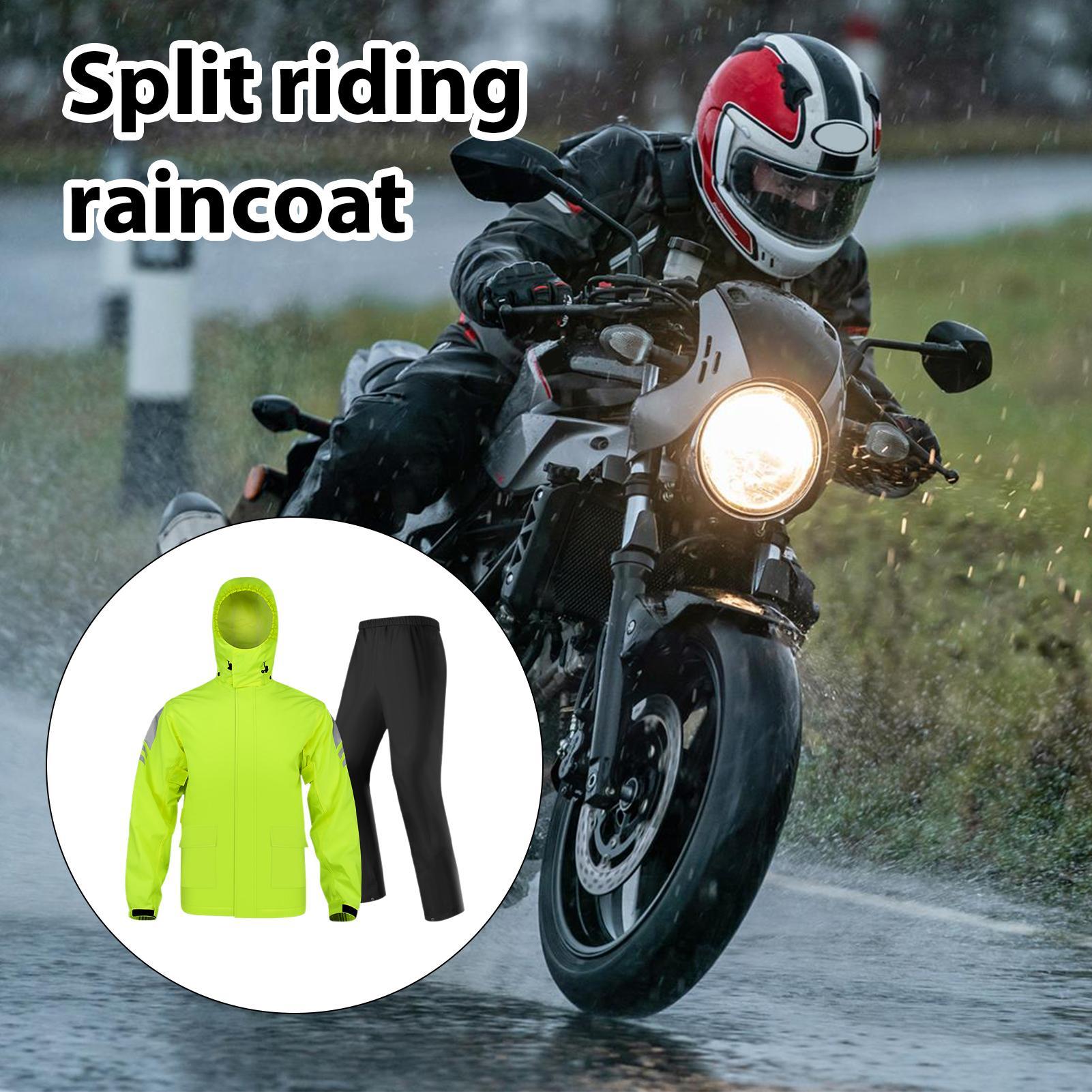 Fishing Jacket Waterproof - 防水レインスーツ男性用通気性保護レインジャケットレインウェアオートバイレインギアハイキング乗馬キャンプ釣り用