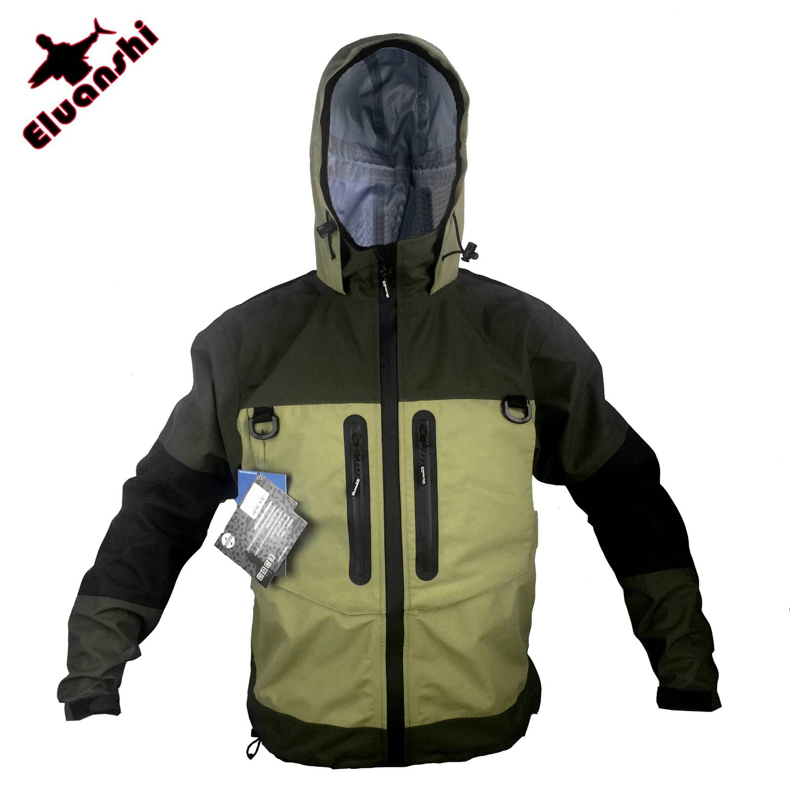 ELUANSHI 防水透湿フライフィッシングウェア ウェーダ - Fishing Hoodie のレビューと価格