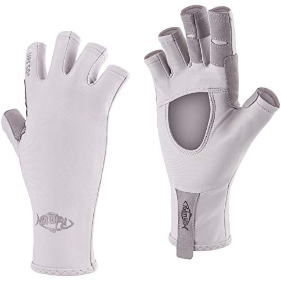UVカットフィッシングフィンガーレスグローブ UPF50+  - Fishing Gloves のレビューと価格